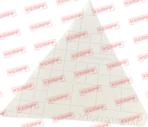 Preview: 93435 Aufkleber rotes Dreieck 110x110x110mm